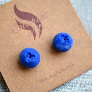 Cercei afină albastră - Imagine 2