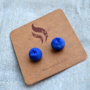 Cercei afină albastră