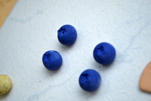 Cercei afină albastră