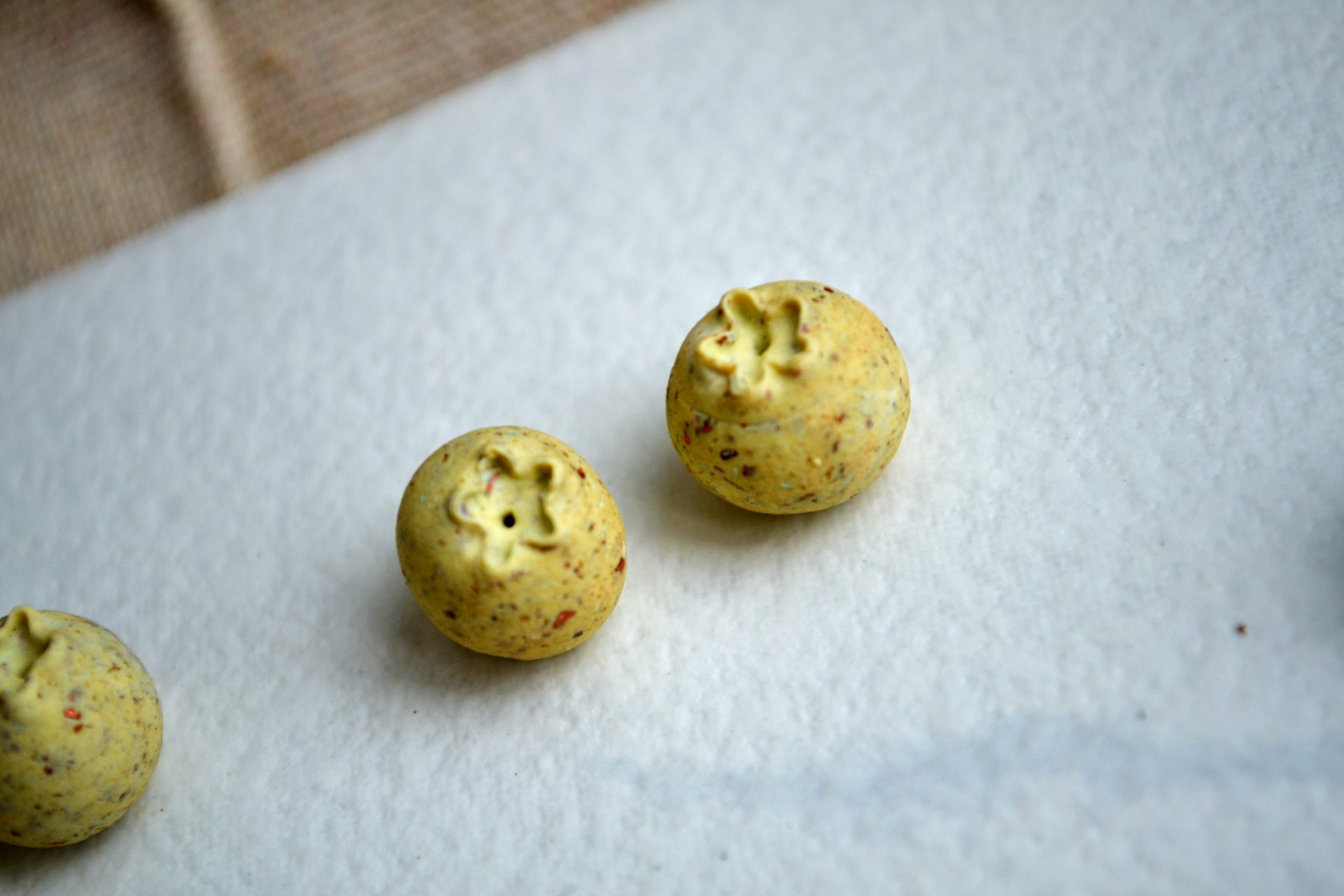 Cercei afină marble - Imagine 3