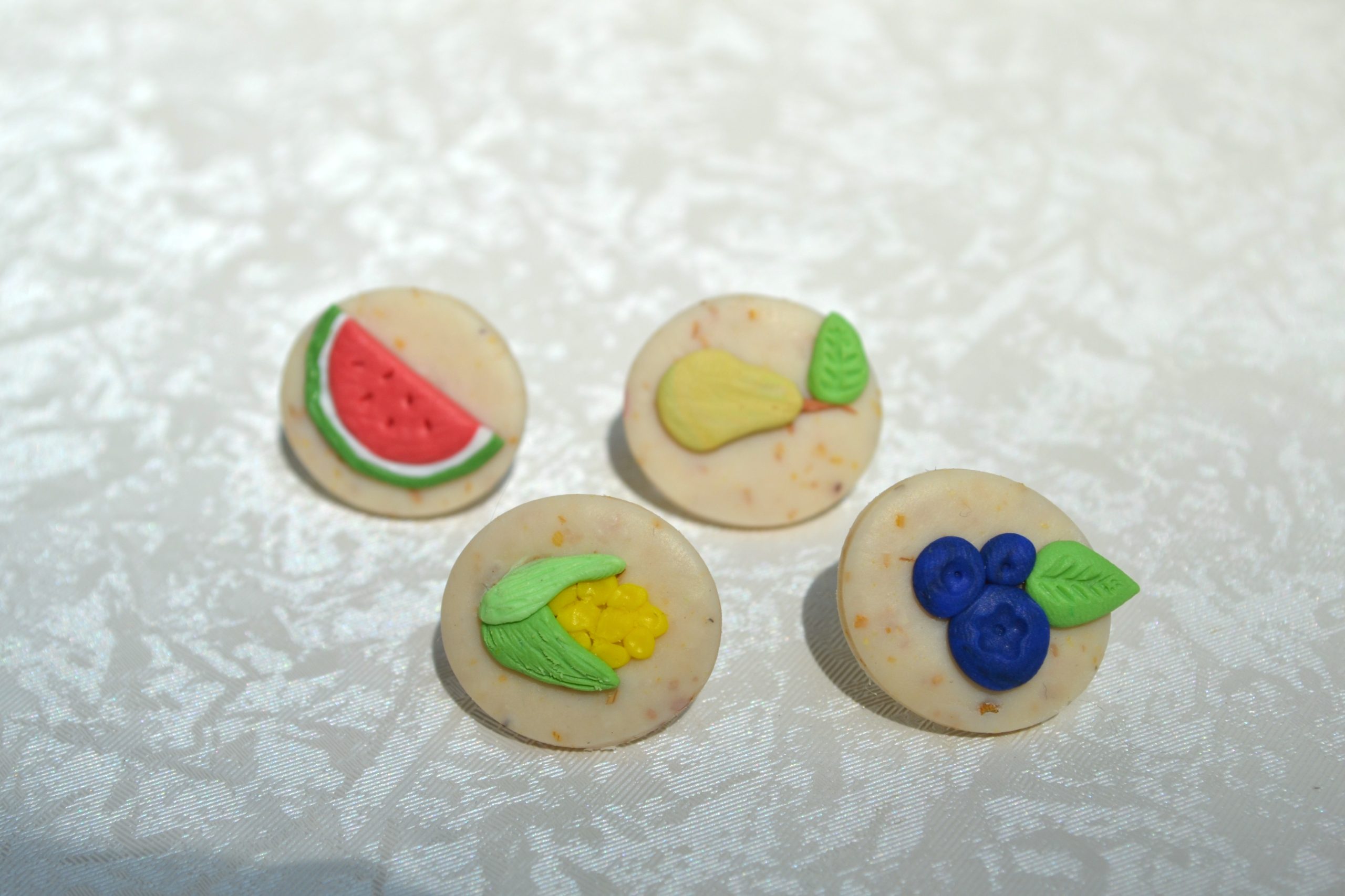 Cercei țintă porumb - Imagine 2