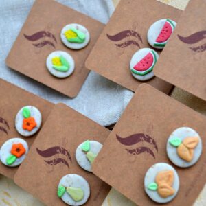 Cercei țintă piersici - Imagine 4