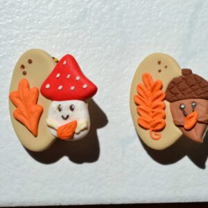 Broșă ghindă - Imagine 4