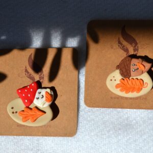 Broșă ghindă - Imagine 3