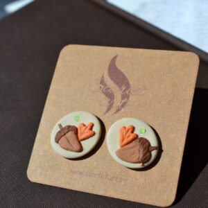 Cercei țintă ghinde - Imagine 4