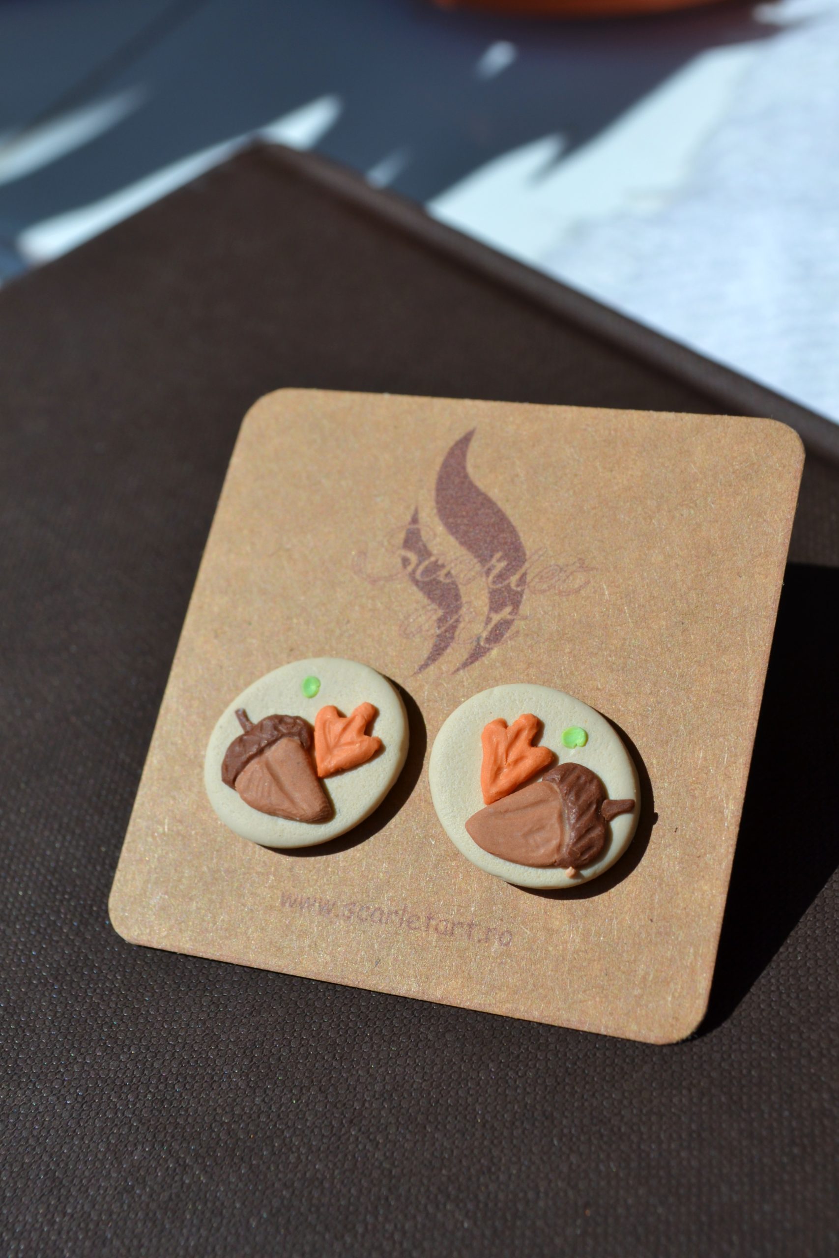 Cercei țintă ghinde - Imagine 4