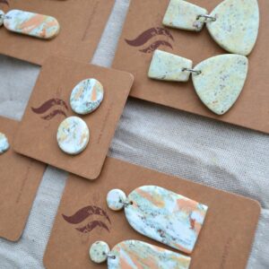 Cercei marble 4 - Imagine 4