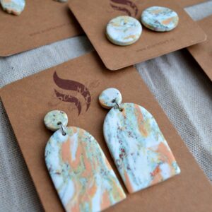 Cercei marble 2 - Imagine 2