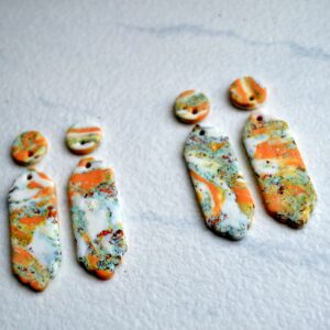 Cercei marble 3 - Imagine 2