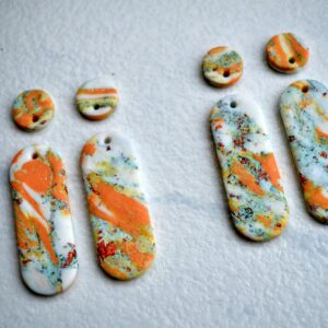 Cercei marble 4 - Imagine 2