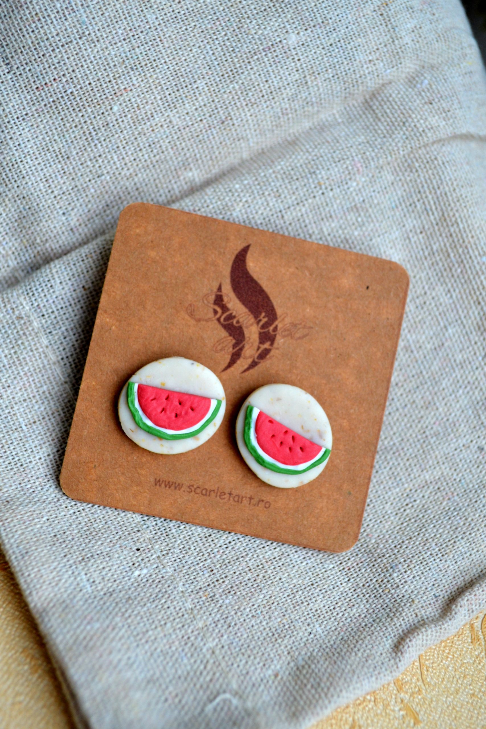 Cercei țintă pepenaș - Imagine 1