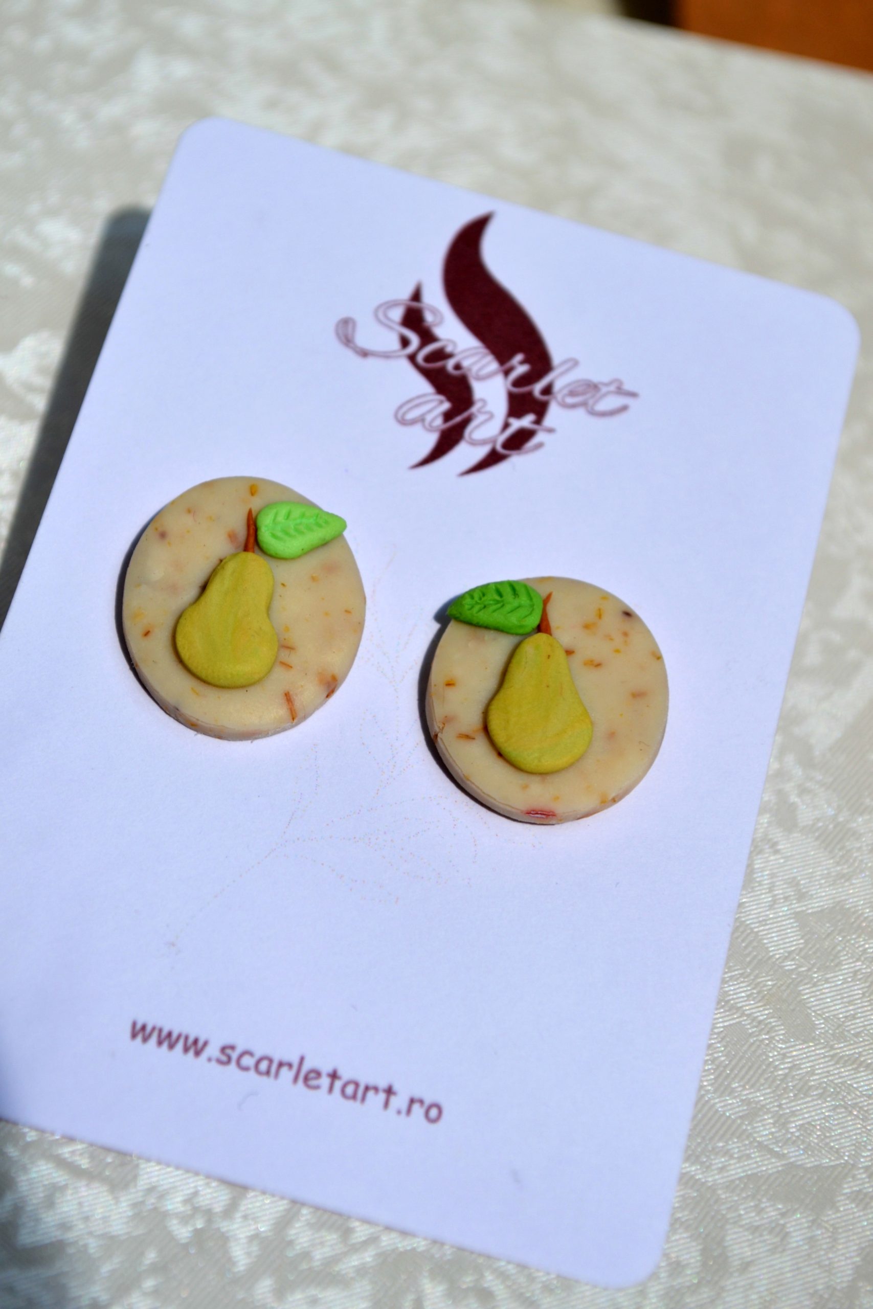 Cercei țintă pere - Imagine 3