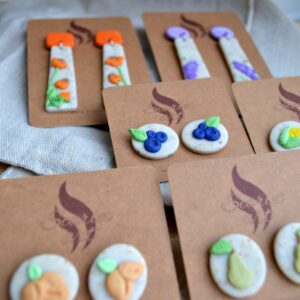 Cercei flori portocalii - Imagine 5