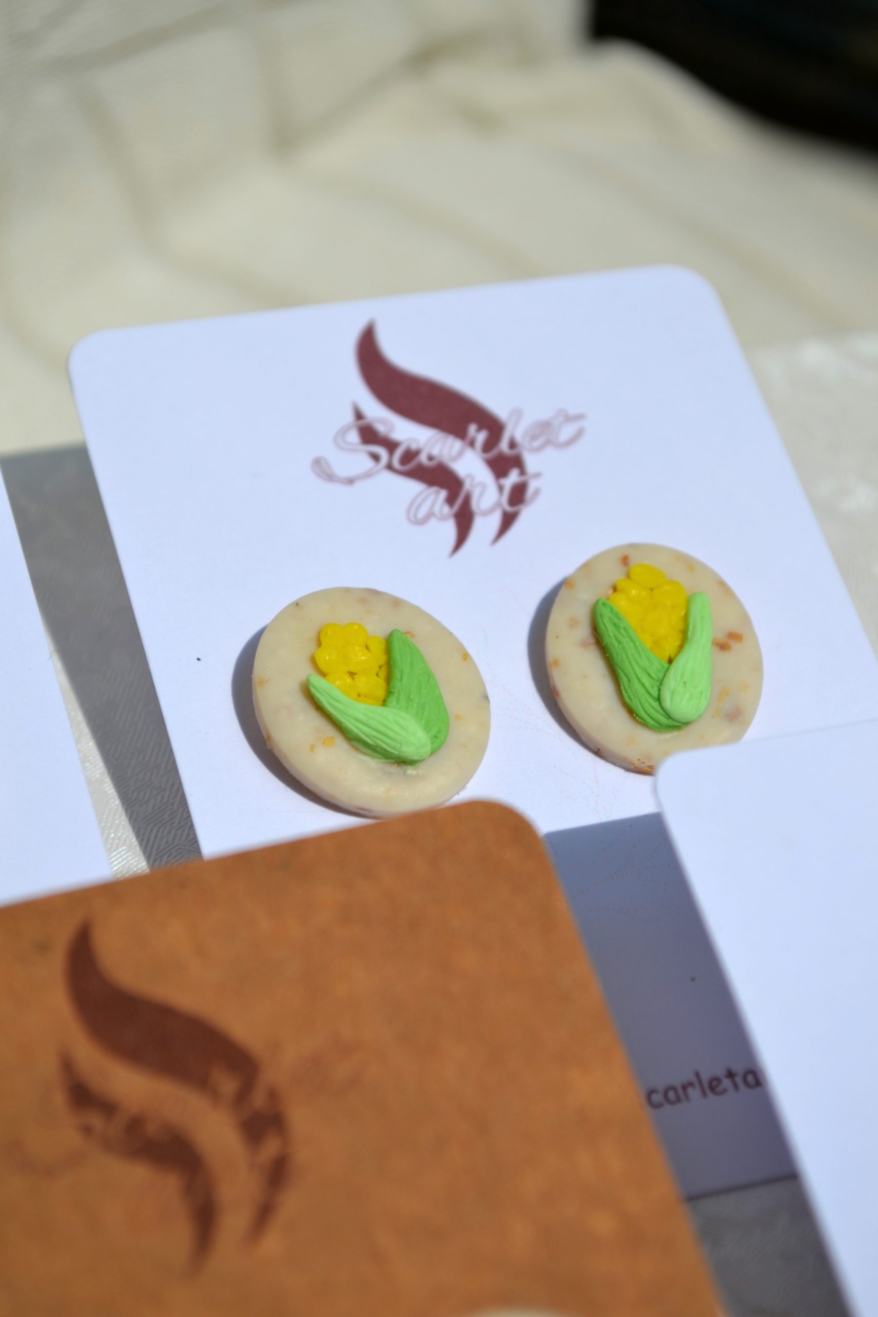 Cercei țintă porumb - Imagine 4