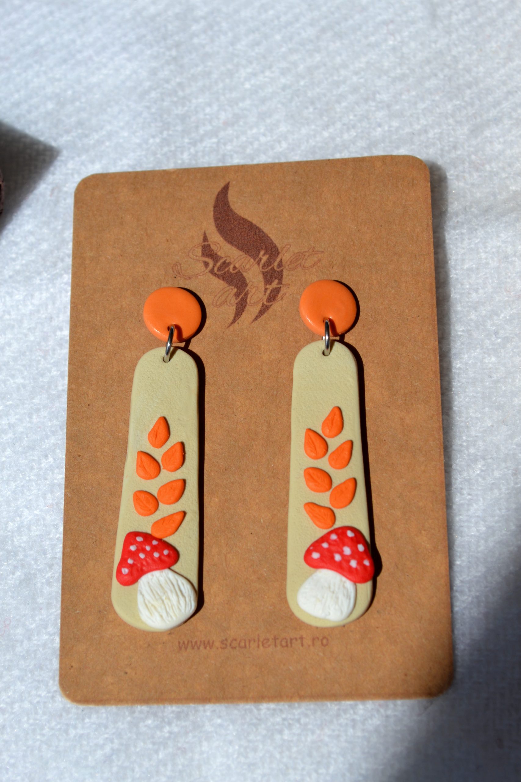 Cercei ciupercuțe - Imagine 1