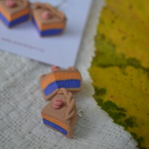 Cercei felie de tort - Imagine 2