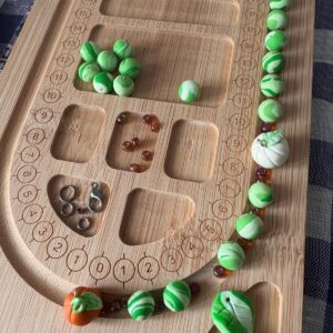 Colier verde cu dovlecei - Imagine 4