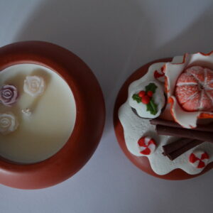 Lumânare decorată cu fructe 2 - Imagine 4