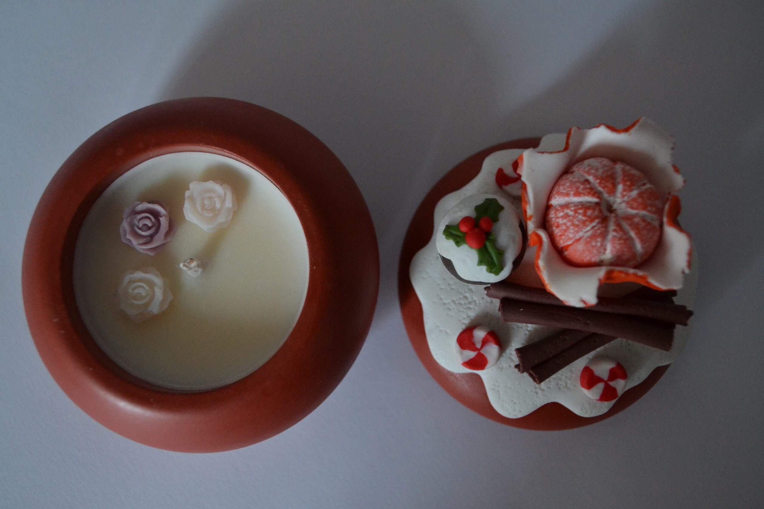 Lumânare decorată cu fructe 2 - Imagine 4