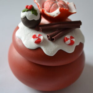 Lumânare decorată cu fructe 2 - Imagine 2