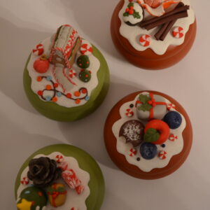 Lumânare decorată cu fructe - Imagine 6