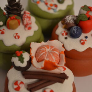 Lumânare decorată cu fructe 2 - Imagine 5