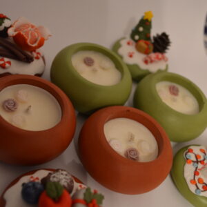 Lumânare decorată cu fructe 2 - Imagine 6