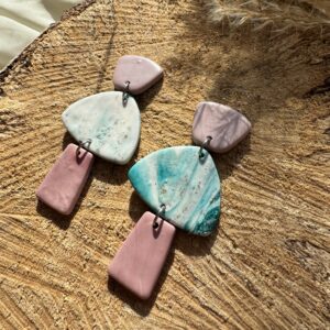 Cercei marble 3 elemente - Imagine 17