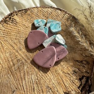 Cercei marble 3 elemente - Imagine 11