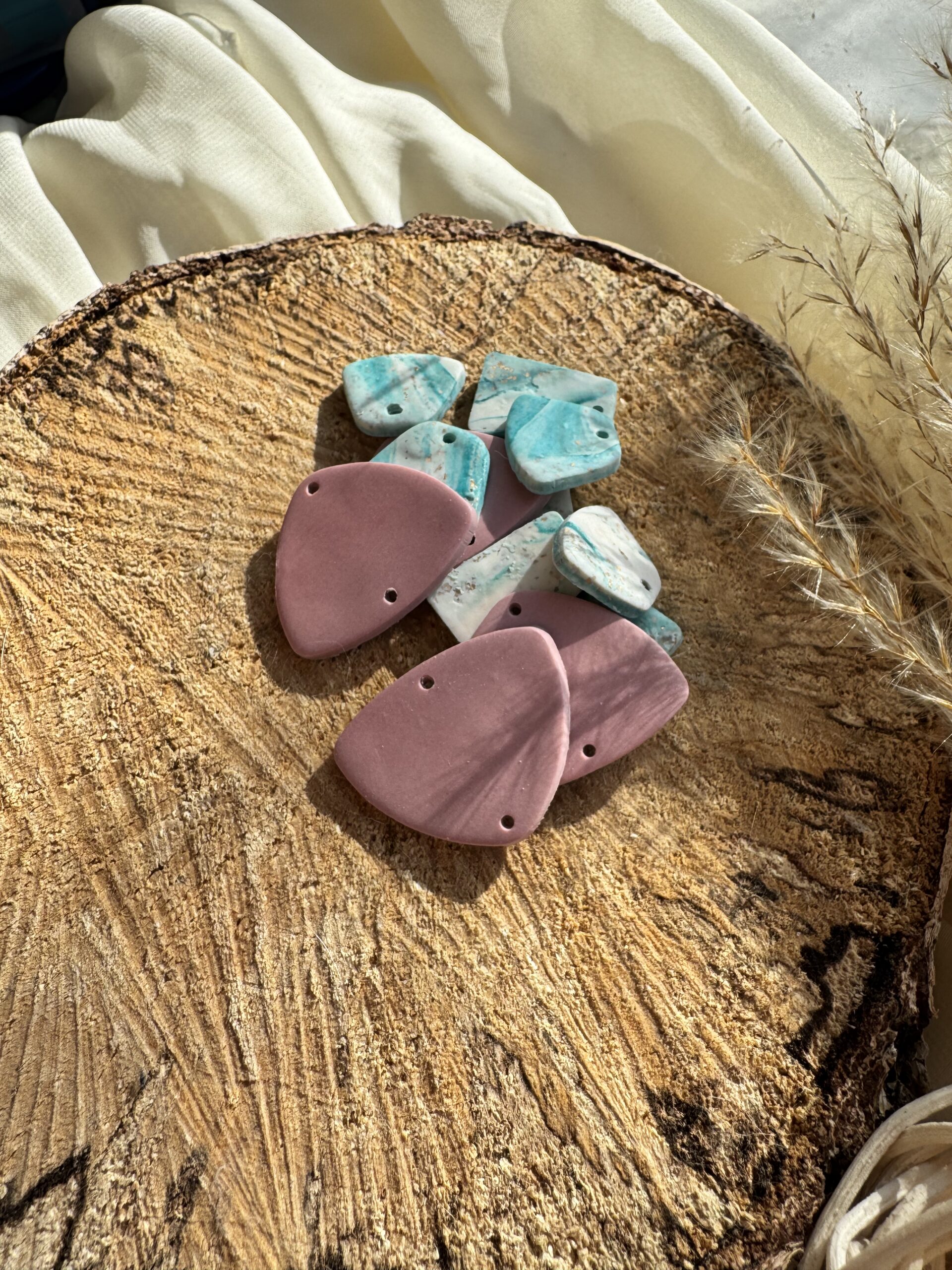 Cercei marble 3 elemente - Imagine 11