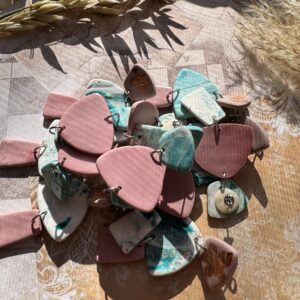 Cercei marble 3 elemente - Imagine 3