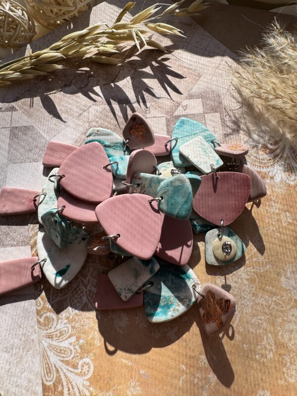 Cercei marble 3 elemente