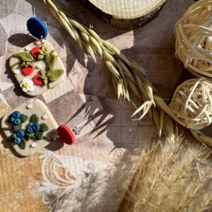 Cercei afine și căpșune - Imagine 5