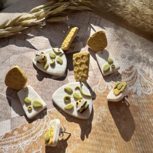 Cercei fagure mici - Imagine 4