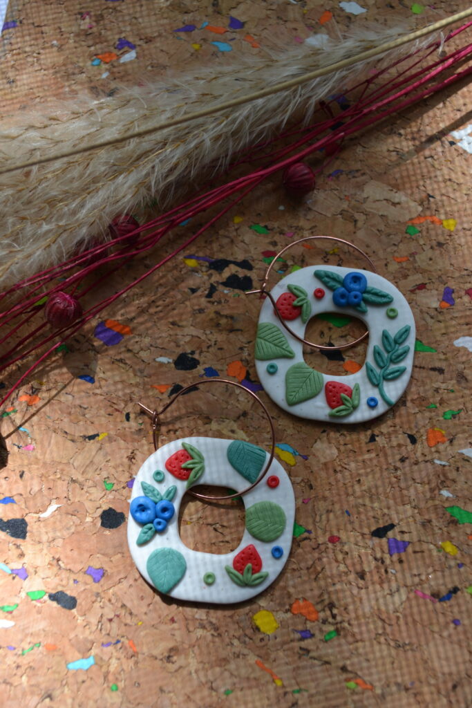 Cercei fructe hoops